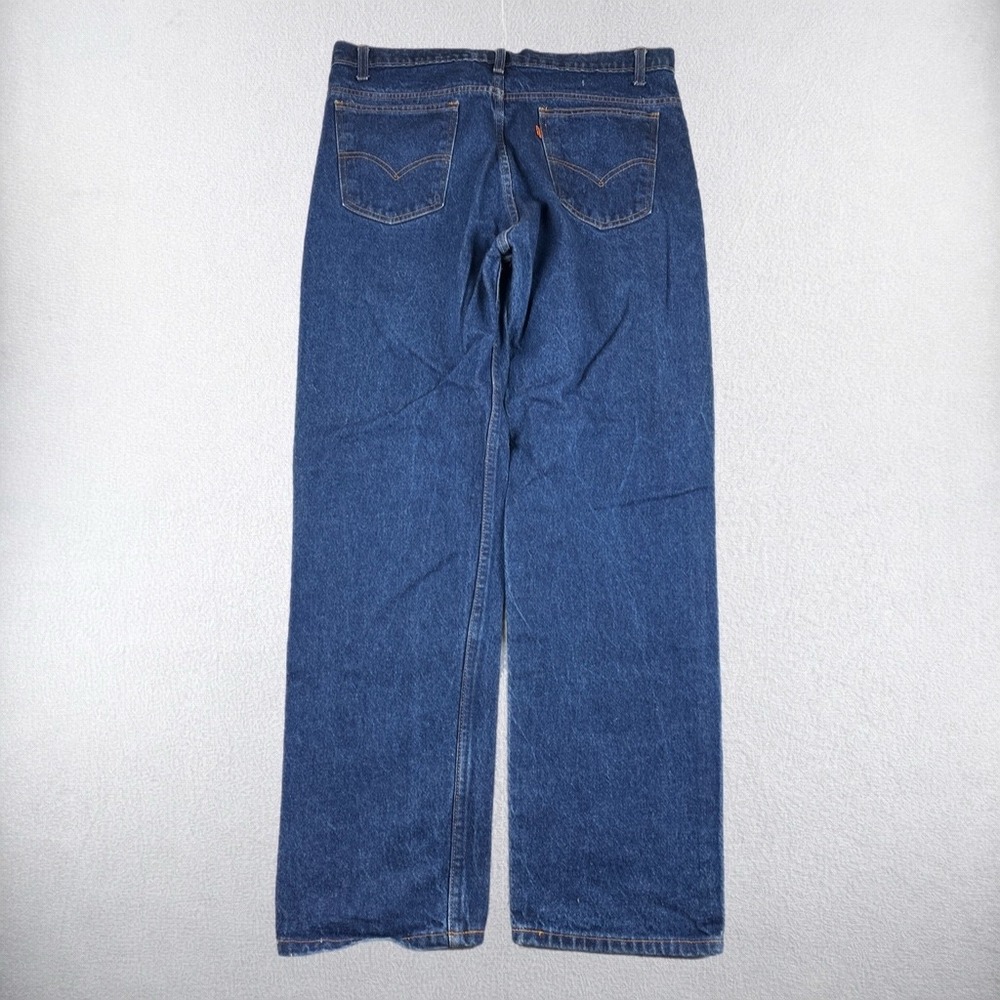 Vintage Levi's 505 Jeans Mens 38x30 Blue Orange Tab USA Straight Leg 20505-0217 - Picture 2 of 9